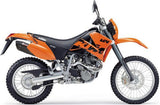 Non-Catalytic Exhaust Tip With Sound Certification Suono Steel Black Carbon - Mivv Compatible With Ktm 640 Lc4 Adventure (2003-2006)