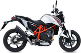 Système D'Échappement Homologué Au Niveau Sonore Suono Acier Noir Carbon - Mivv Compatible Avec Ktm 690 Duke (2012-2018)