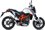 Système D'Échappement Homologué Au Niveau Sonore Gp Acier Noir - Mivv Compatible Avec Ktm 690 Duke (2012-2018)