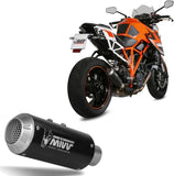Système D'Échappement Homologué Au Niveau Sonore Mk3 Acier Noir - Mivv Compatible Avec Ktm Duke 1290 (2014-2019)