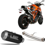 Système D'Échappement Non Catalysé Et Homologué Au Niveau Sonore Mk3 Carbon - Mivv Compatible Avec Ktm Duke 1290 (2014-2019)