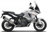 Système D'Échappement Homologué Au Niveau Sonore Speed Edge Acier Carbon - Mivv Compatible Avec Ktm 1090 Adventure (2017-2019)