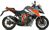 Système D'Échappement Homologué Au Niveau Sonore Delta Race Acier Carbon - Mivv Compatible Avec Ktm 1290 Superduke Gt (2016-2024)