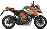 Système D'Échappement Non Catalysé Et Homologué Au Niveau Sonore Gppro Acier Noir - Mivv Compatible Avec Ktm 1290 Superduke Gt (2016-2024)
