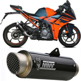 Système D'Échappement Homologué Au Niveau Sonore Gppro Carbon - Mivv Compatible Avec Ktm Rc 390 (2021-2024)