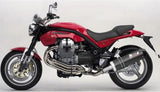 Système D'Échappement Non Catalysé Et Homologué Au Niveau Sonore Oval Carbon Carbon - Mivv Compatible Avec Moto Guzzi Griso 1200 (2007-2016)