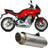 Système D'Échappement Homologué Au Niveau Sonore Gppro Titanium - Mivv Compatible Avec Moto Guzzi V 100 Mandello 1000 (2022-2024)