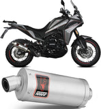 Exhaust Tip With Noise Certification Dakar Stainless Steel - Mivv Compatible With Moto Morini X-Cape 649 (2021-2024)