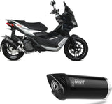 Système D'Échappement Catalytique Avec Homologation Acoustique Mover Acier Noir - Mivv Compatible Avec Aprilia Sr 200 Gt (2022-2024)