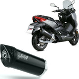 Système D'Échappement Non Catalysé Et Homologué Au Niveau Sonore Mover Acier Noir - Mivv Compatible Avec Yamaha X-Max 125 (2017-2020)