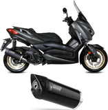 Système D'Échappement Complet Avec Catalyseur Et Homologation Acoustique Mover Acier Noir - Mivv Compatible Avec Yamaha X-Max 125 (2021-2024)