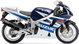 Système D'Échappement Homologué Au Niveau Sonore Oval Carbon - Mivv Compatible Avec Suzuki Gsx-R 750 (1996-2000)