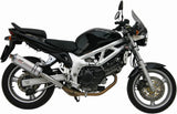 Système D'Échappement Homologué Au Niveau Sonore Oval Acier - Mivv Compatible Avec Suzuki Sv 650 (1999-2002)