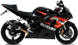 Système D'Échappement Homologué Au Niveau Sonore Gp Carbon - Mivv Compatible Avec Suzuki Gsx-R 600 (2004-2005)