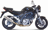 Système D'Échappement Catalytique Avec Homologation Acoustique Oval Acier - Mivv Compatible Avec Suzuki Sv 650 (2004-2015)