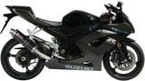 Système D'Échappement Homologué Au Niveau Sonore Gp Carbon - Mivv Compatible Avec Suzuki Gsx-R 1000 (2005-2006)
