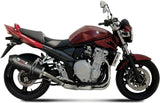 Système D'Échappement Homologué Au Niveau Sonore Oval Carbon Carbon - Mivv Compatible Avec Suzuki Gsf 650 Bandit (2007-2015)