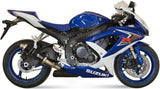 Exhaust Tip With Noise Certification Gp Carbon - Mivv Compatible With Suzuki Gsx-R 600 (2008-2010)