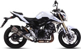 Système D'Échappement Homologué Au Niveau Sonore Suono Acier Carbon - Mivv Compatible Avec Suzuki Gsr 750 (2011-2016)