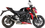 Système D'Échappement Homologué Au Niveau Sonore Gp Carbon - Mivv Compatible Avec Suzuki Gsx-S 1000 (2015-2020)