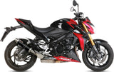 Système D'Échappement Homologué Au Niveau Sonore Gp Acier Noir - Mivv Compatible Avec Suzuki Gsx-S 1000 (2015-2020)