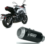 Système D'Échappement Homologué Au Niveau Sonore Mk3 Acier Noir - Mivv Compatible Avec Suzuki Gsx-S 1000 Katana (2019-2024)