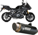 Système D'Échappement Homologué Au Niveau Sonore Gppro Acier Noir - Mivv Compatible Avec Suzuki Gsx-S 1000 Gx (2024)