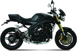 Système D'Échappement Catalytique Avec Homologation Acoustique Gp Carbon - Mivv Compatible Avec Triumph Speed Triple (2005-2006)