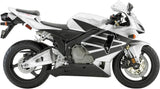 Système D'Échappement Homologué Au Niveau Sonore Oval Carbon Carbon - Mivv Compatible Avec Honda Cbr 600 Rr (2003-2004)