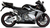 Système D'Échappement Homologué Au Niveau Sonore Suono Acier Noir Carbon - Mivv Compatible Avec Honda Cbr 600 Rr (2005-2006)