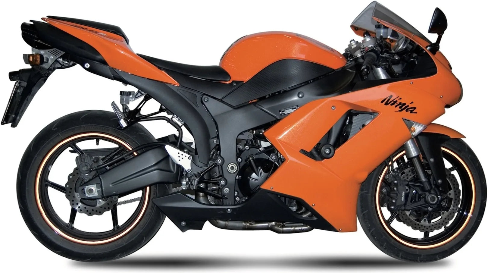 Système D'Échappement Homologué Au Niveau Sonore Suono Acier Noir Carbon - Mivv Compatible Avec Kawasaki Zx-10R (2007-2008)