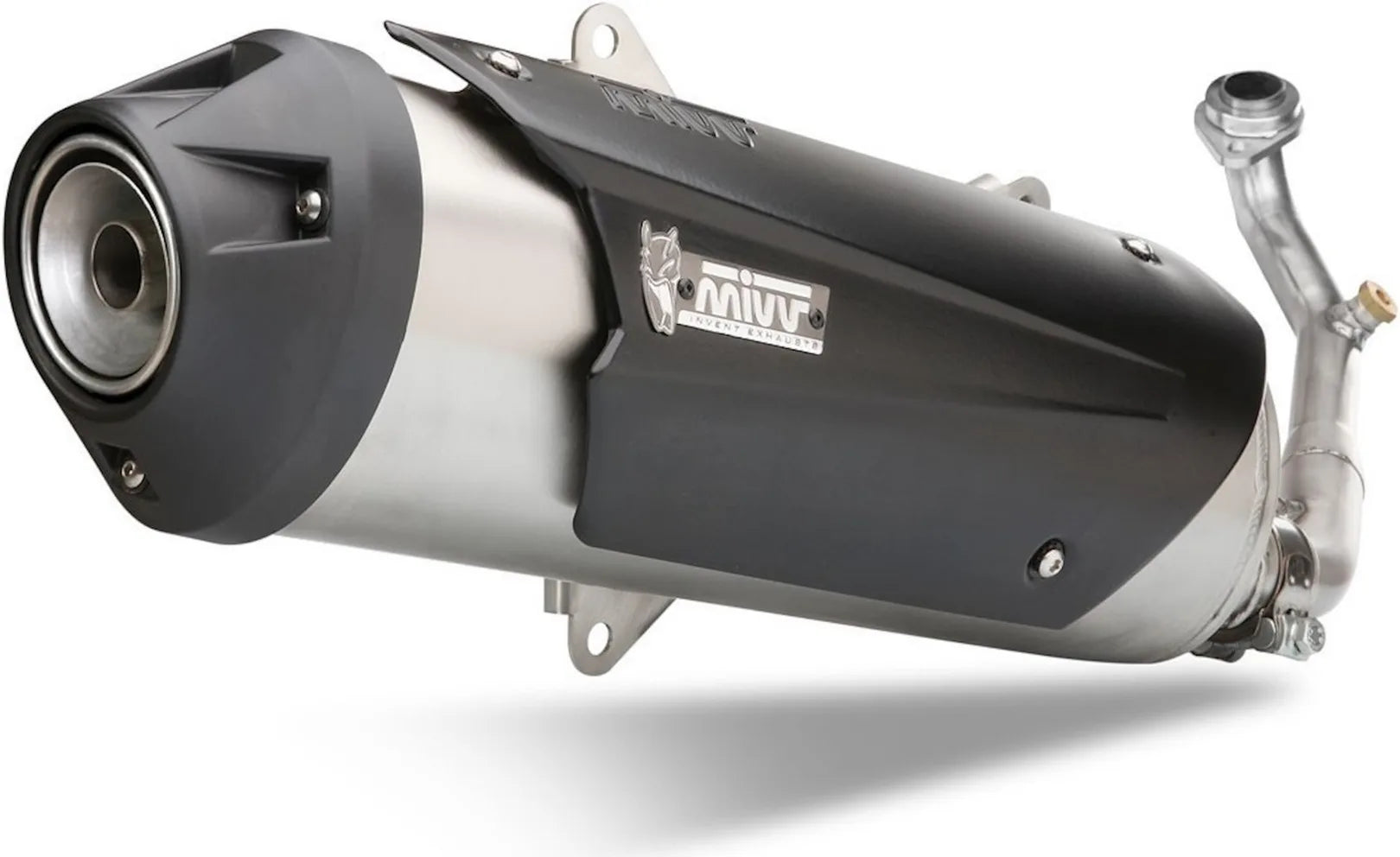 Système D'Échappement Complet Avec Catalyseur Et Homologation Acoustique Urban Acier - Mivv Compatible Avec Mbk Skycruiser 125 (2006-2016)