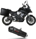 Système D'Échappement Homologué Au Niveau Sonore Oval Carbon Carbon - Mivv Compatible Avec Voge Valico 500 Ds (2021-2024)