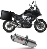 Système D'Échappement Homologué Au Niveau Sonore Oval Acier - Mivv Compatible Avec Voge Valico 500 Ds (2021-2024)
