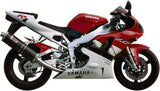Système D'Échappement Homologué Au Niveau Sonore Oval Carbon - Mivv Compatible Avec Yamaha Yzf 1000 R1 (1998-2001)