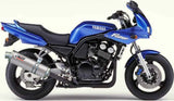 Système D'Échappement Homologué Au Niveau Sonore Oval Acier - Mivv Compatible Avec Yamaha Fzs 600 Fazer (1998-2003)