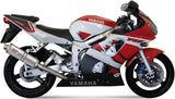 Système D'Échappement Homologué Au Niveau Sonore Oval Acier - Mivv Compatible Avec Yamaha Yzf 600 R6 (1999-2002)