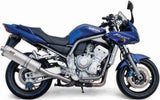Système D'Échappement Homologué Au Niveau Sonore Oval Acier - Mivv Compatible Avec Yamaha Fzs 1000 Fazer (2001-2005)