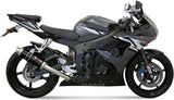 Système D'Échappement Homologué Au Niveau Sonore Gp Acier Noir - Mivv Compatible Avec Yamaha Yzf 600 R6 (2003-2005)