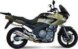 Double Sortie D'Échappement Non Catalysée Avec Homologation Acoustique Oval Acier - Mivv Compatible Avec Yamaha Tdm 900 (2002-2014)