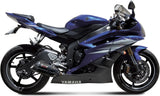 Système D'Échappement Homologué Au Niveau Sonore Suono Acier Noir Carbon - Mivv Compatible Avec Yamaha Yzf 600 R6 (2006-2016)