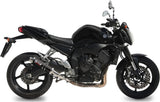 Système D'Échappement Non Catalysé Et Homologué Au Niveau Sonore Gp Acier Noir - Mivv Compatible Avec Yamaha Fz-1 (2006-2016)