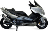 Système D'Échappement Complet Sans Catalyseur Et Homologué Au Niveau Sonore Suono Acier Carbon - Mivv Compatible Avec Yamaha T-Max 500 (2008-2011)