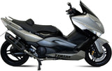 Système D'Échappement Complet Sans Catalyseur Et Homologué Au Niveau Sonore Suono Acier Noir Carbon - Mivv Compatible Avec Yamaha T-Max 500 (2008-2011)