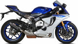 Système D'Échappement Non Catalysé Et Homologué Au Niveau Sonore Suono Acier Noir Carbon - Mivv Compatible Avec Yamaha Yzf 1000 R1 (2015-2022)