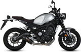 Système D'Échappement Complet Sans Catalyseur Et Homologué Au Niveau Sonore Oval Carbon Carbon - Mivv Compatible Avec Yamaha Xsr 900 (2016-2020)