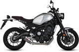Système D'Échappement Complet Sans Catalyseur Et Homologué Au Niveau Sonore Oval Titanium Carbon - Mivv Compatible Avec Yamaha Xsr 900 (2016-2020)