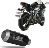 Système D'Échappement Homologué Au Niveau Sonore Mk3 Carbon - Mivv Compatible Avec Yamaha Yzf 600 R6 (2017-2021)