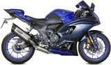 Système D'Échappement Catalytique Avec Homologation Acoustique Sr-1 Titanium - Mivv Compatible Avec Yamaha Yzf R7 (2022-2024)