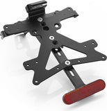 License Plate Support Fox - Rizoma Compatible With Ducati Monster 1100 S (2009-2013)